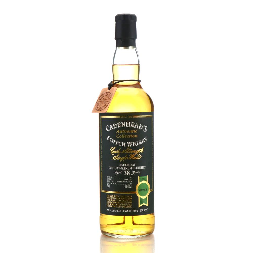 Dufftown 1978 Cadenhead's 38 Year Old
