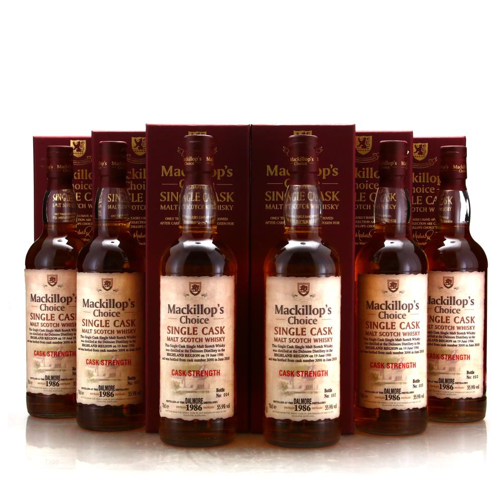Dalmore 1986 Mackillop's Choice 6 x 70cl / Case