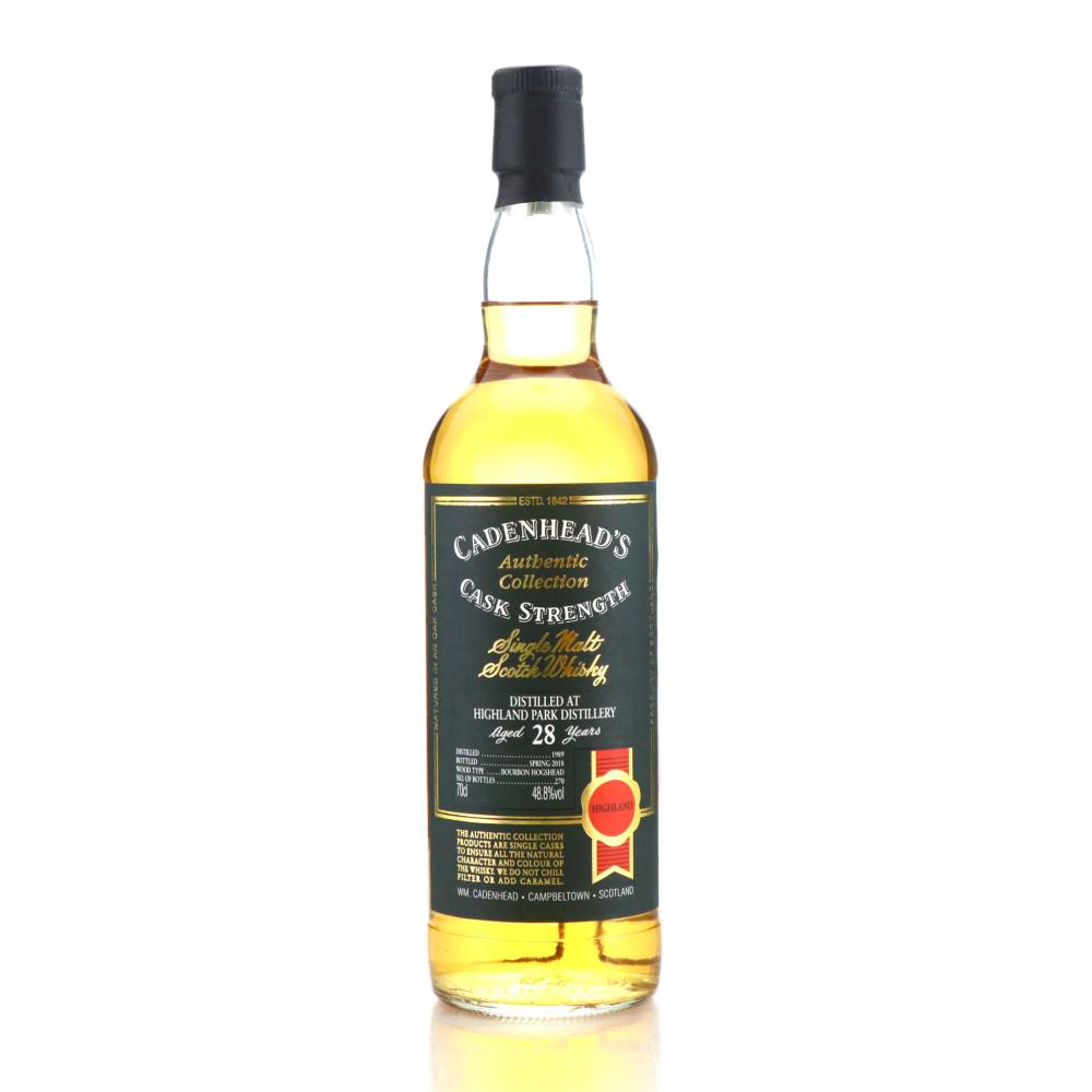 Highland Park 1989 Cadenhead's 28 Year Old