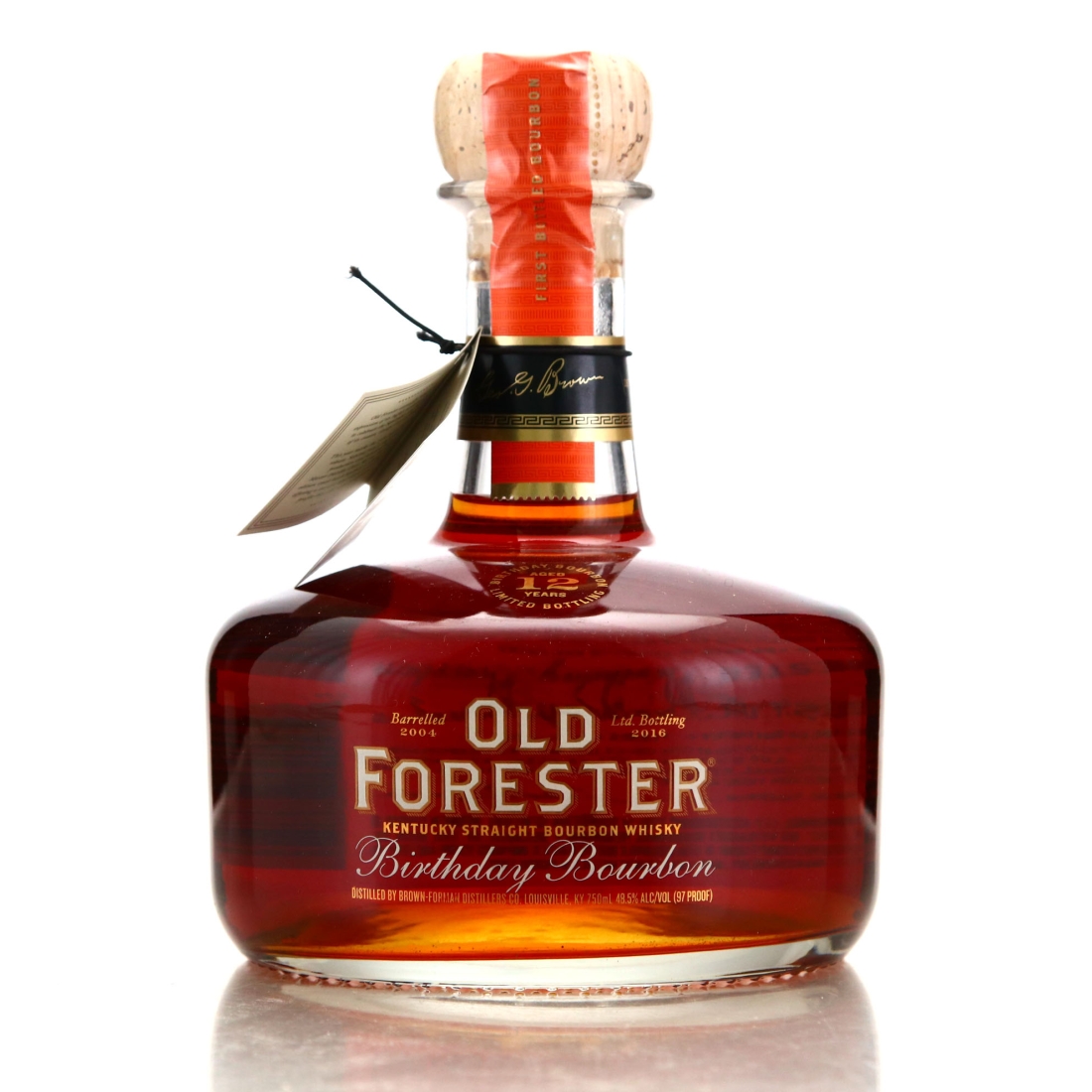 Old Forester 2004 Birthday Bourbon 2016 Release
