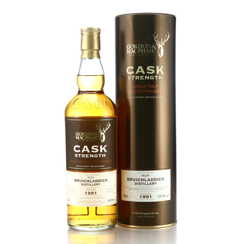 Bruichladdich 1991 Gordon and MacPhail Cask Strength