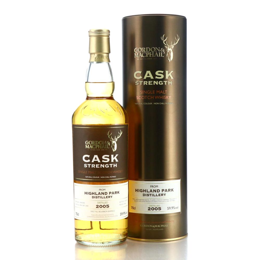 Highland Park 2005 Gordon and MacPhail Cask Strength