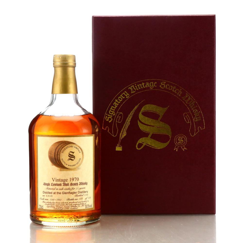 Glen Flagler 1970 Signatory Vintage 23 Year Old