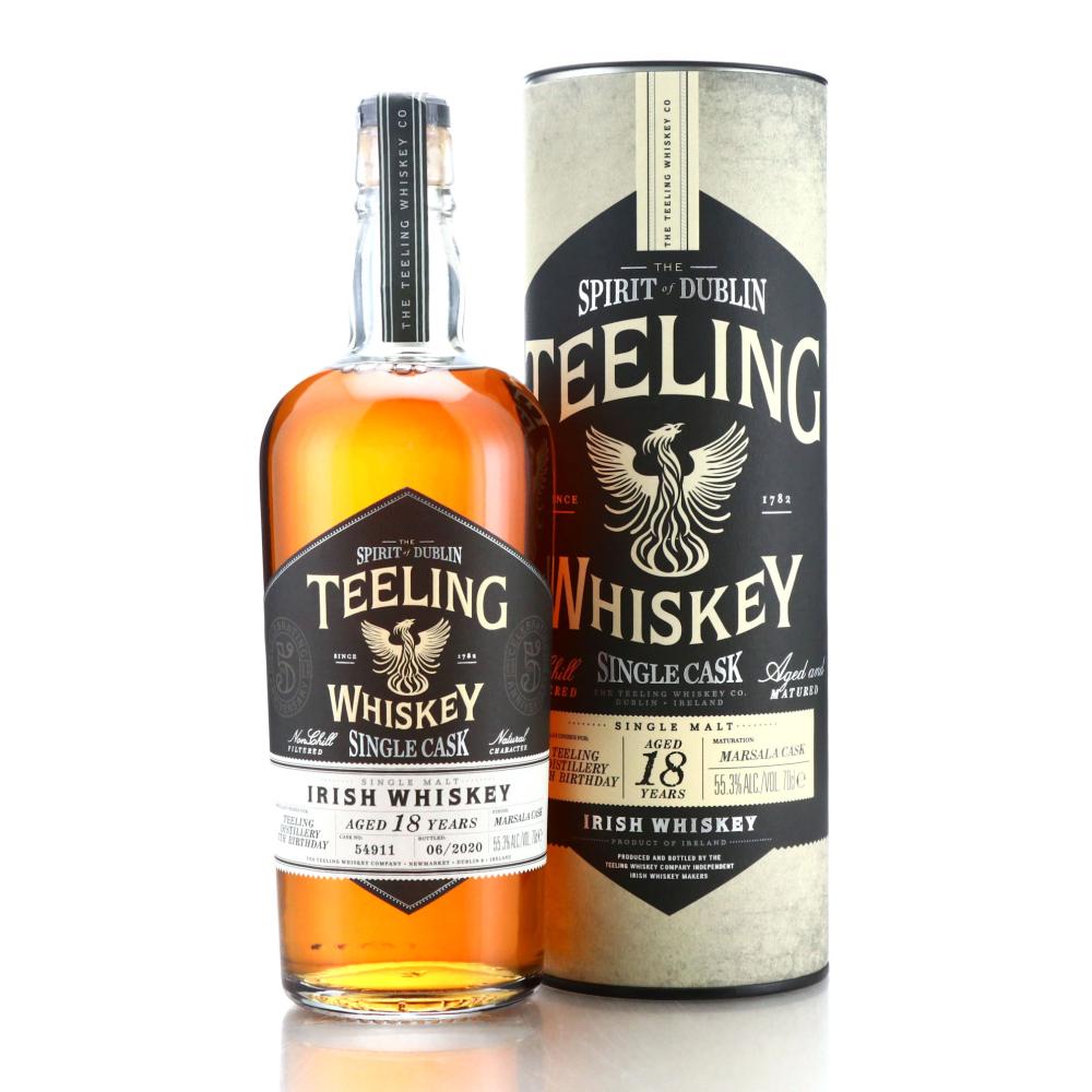 Teeling Whiskey 18 Year Old Single Marsala Cask #54911 / 5th Birthday