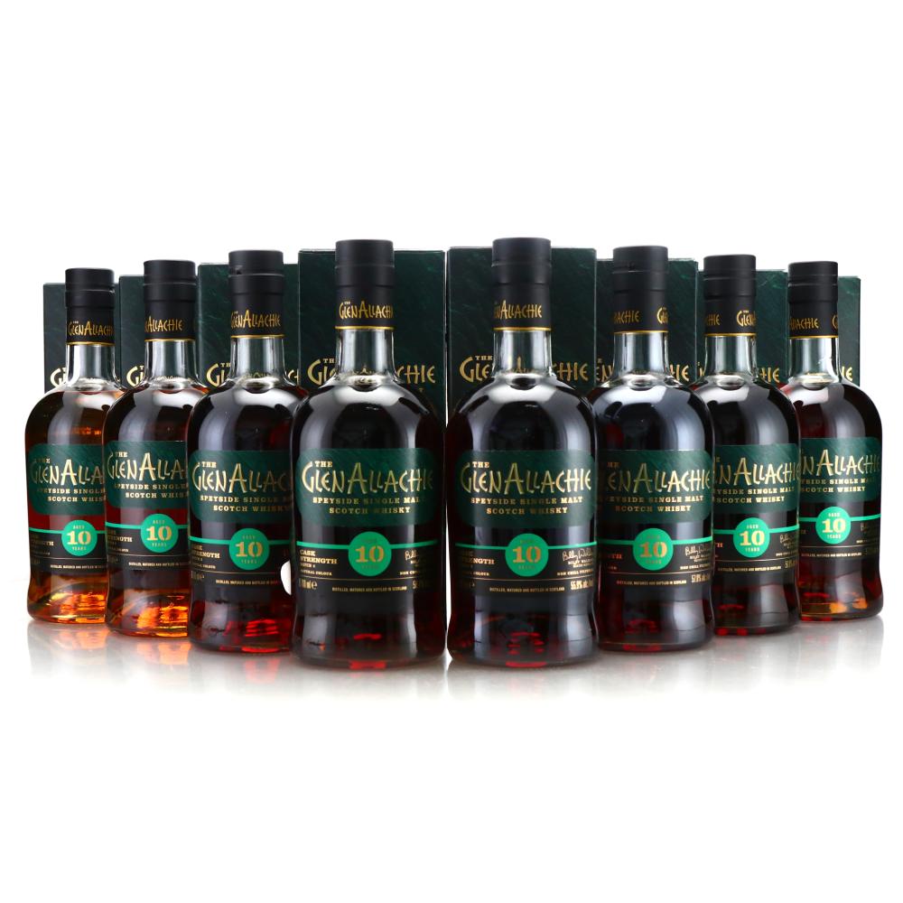 Glenallachie 10 Year Old Cask Strength Batch #1-8