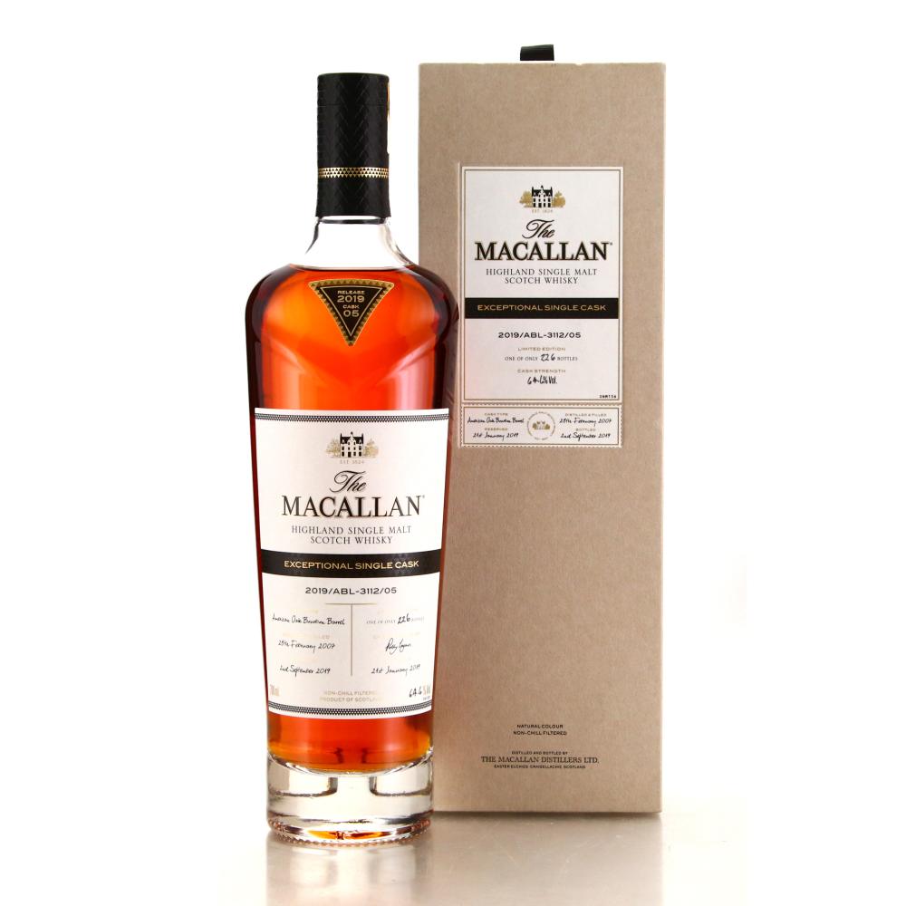 Macallan 2007 Exceptional Cask #3112-05 / 2019 Release