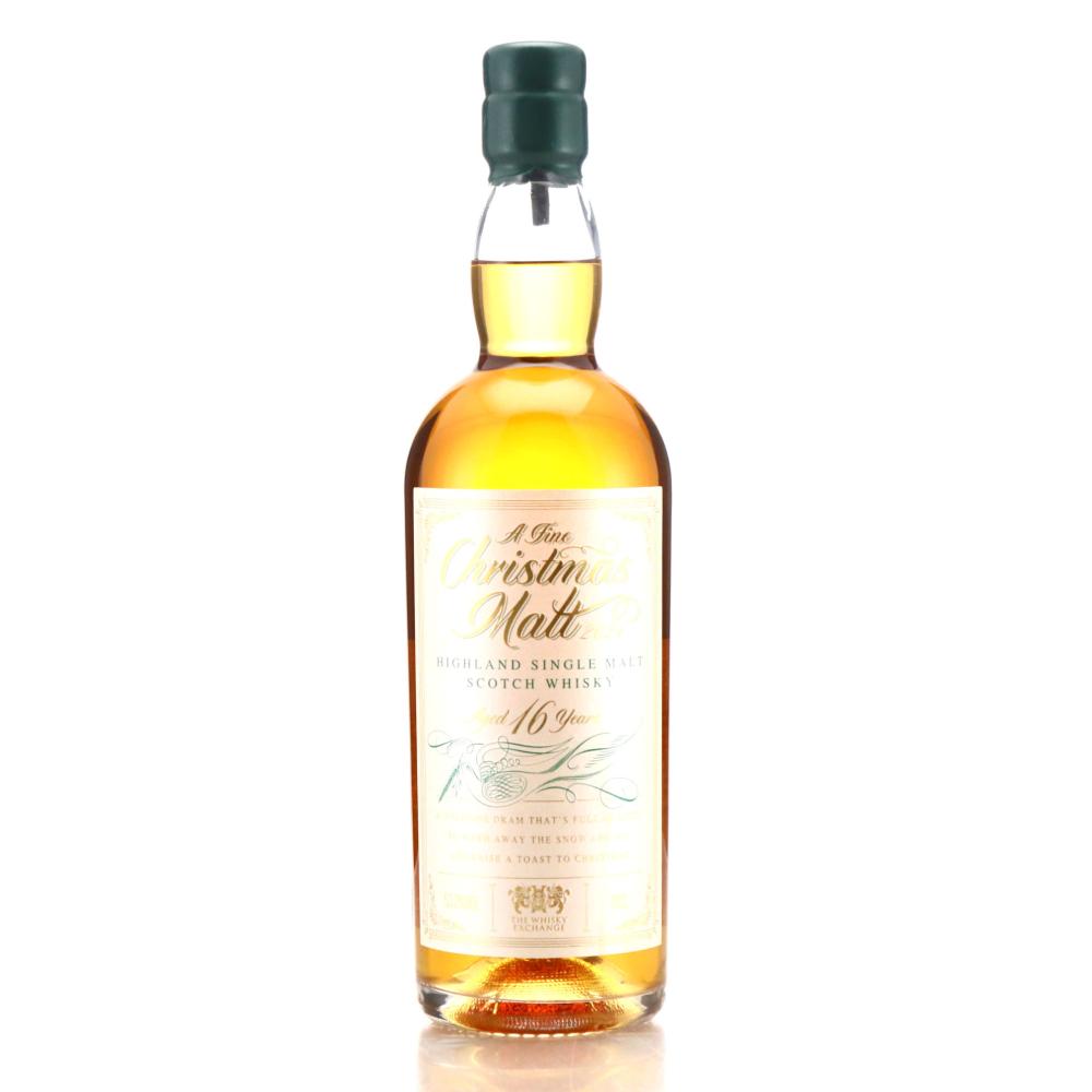 Christmas Malt 16 Year Old TWE Speyside Single Malt / 2021 Release