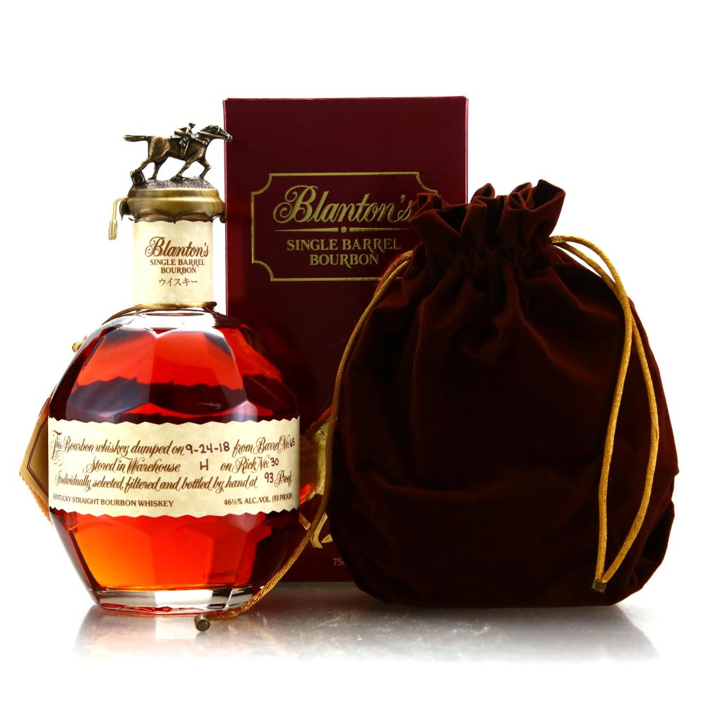 Blanton's Single Barrel dumped 2018 Red Takara