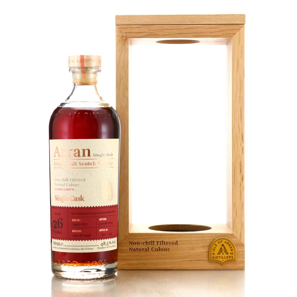 Arran 1996 Single Sherry Cask 26 Year Old #877 / The Whisky Shop