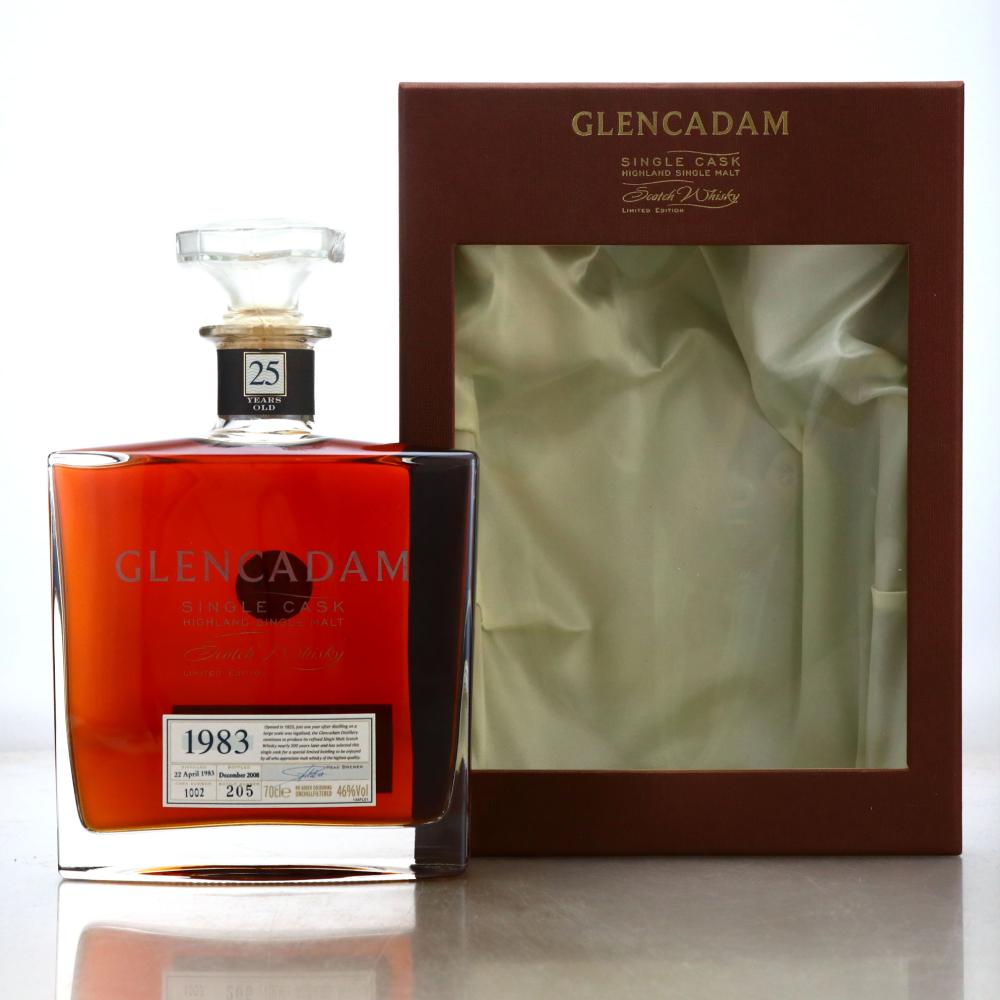 Glencadam 1983 Single Cask 25 Year Old