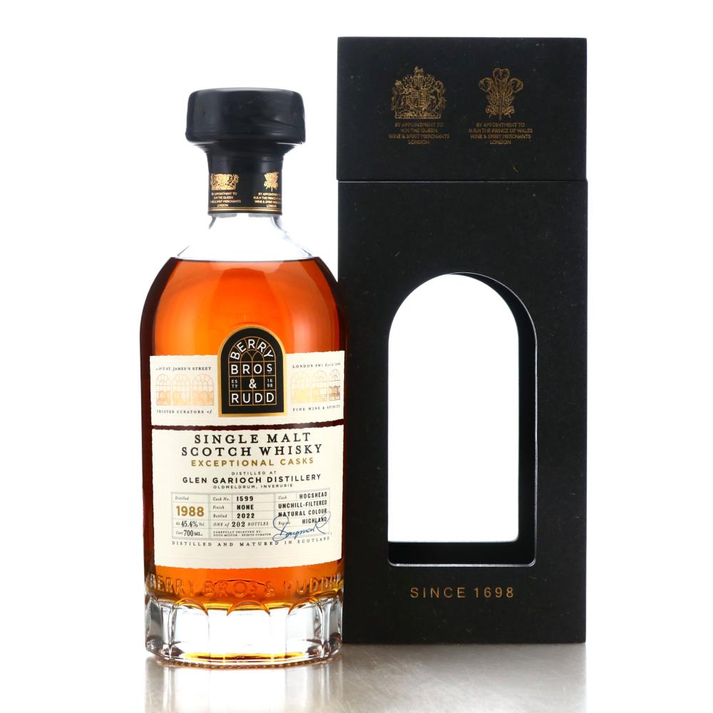 Glen Garioch 1988 Berry Brothers and Rudd Exceptional Casks