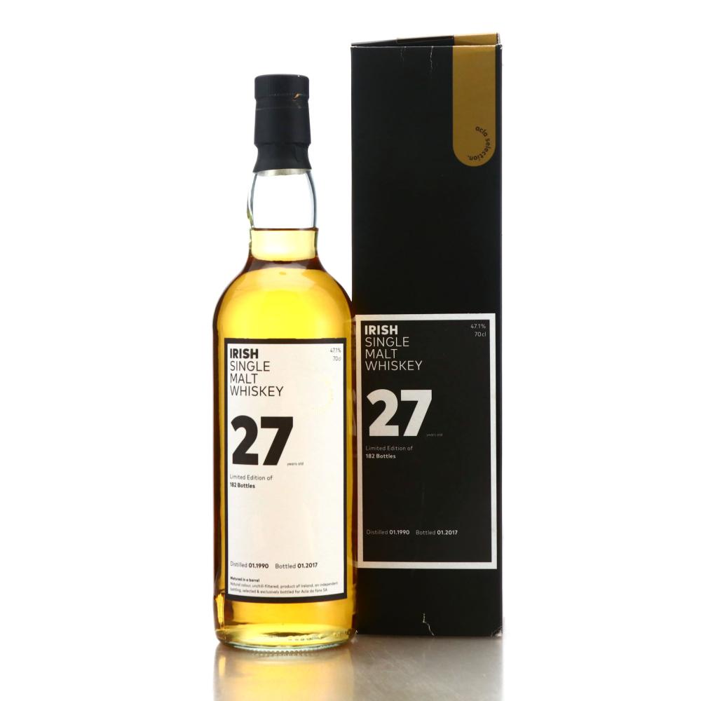 Irish Single Malt 1990 Acla Selection 27 Year Old
