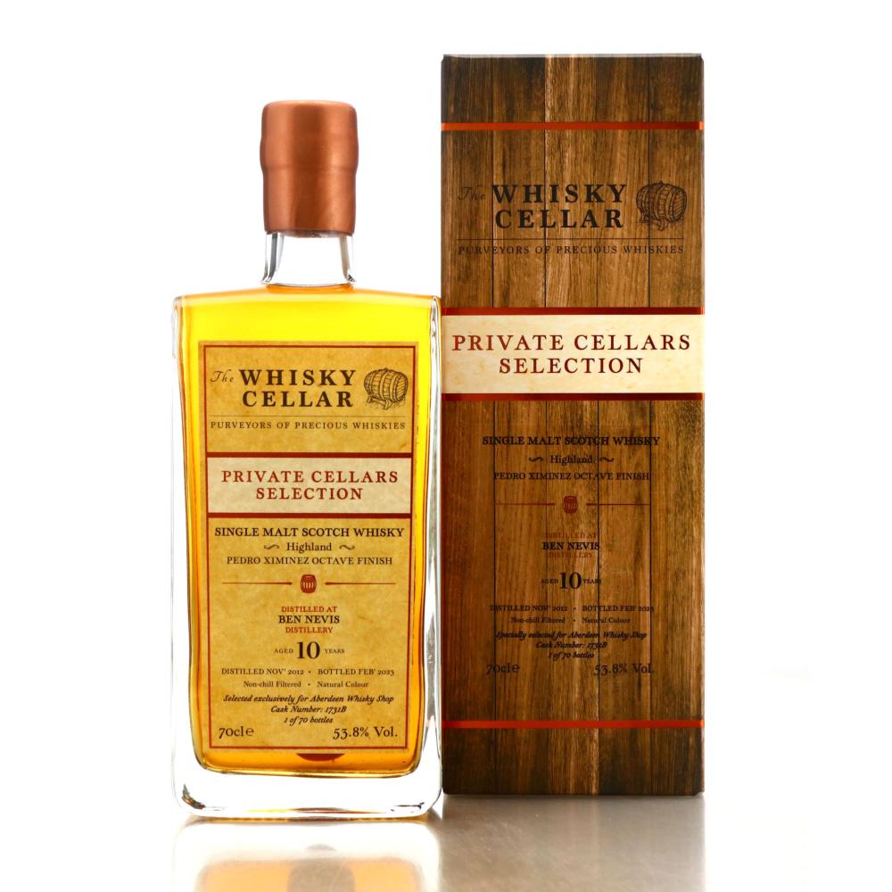 Ben Nevis 2012 The Whisky Cellar 10 Year Old