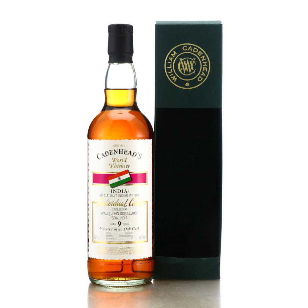 Paul John 9 Year Old Cadenhead's World Whiskies