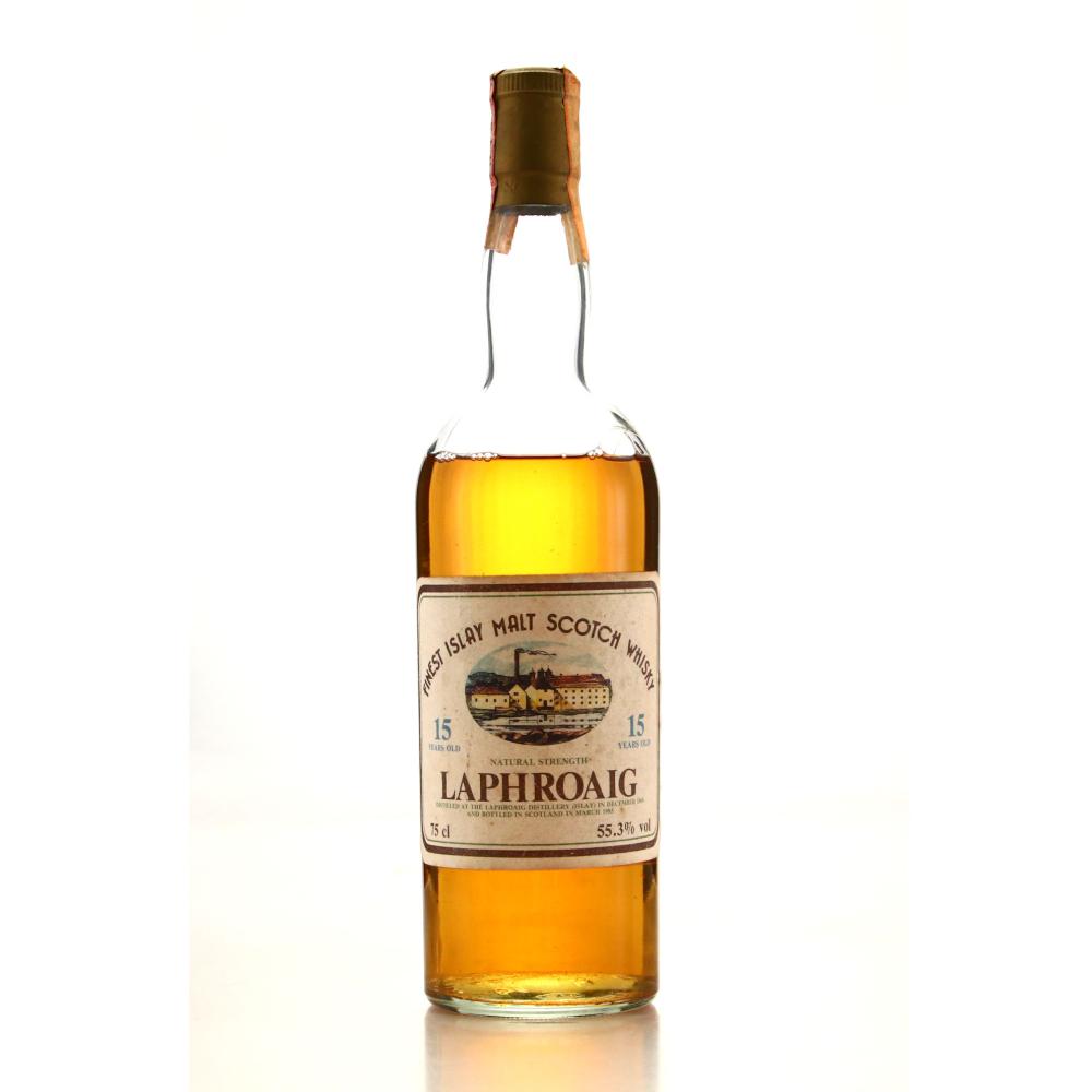 Laphroaig 1969 Intertrade 15 Year Old Cask Strength / Signed