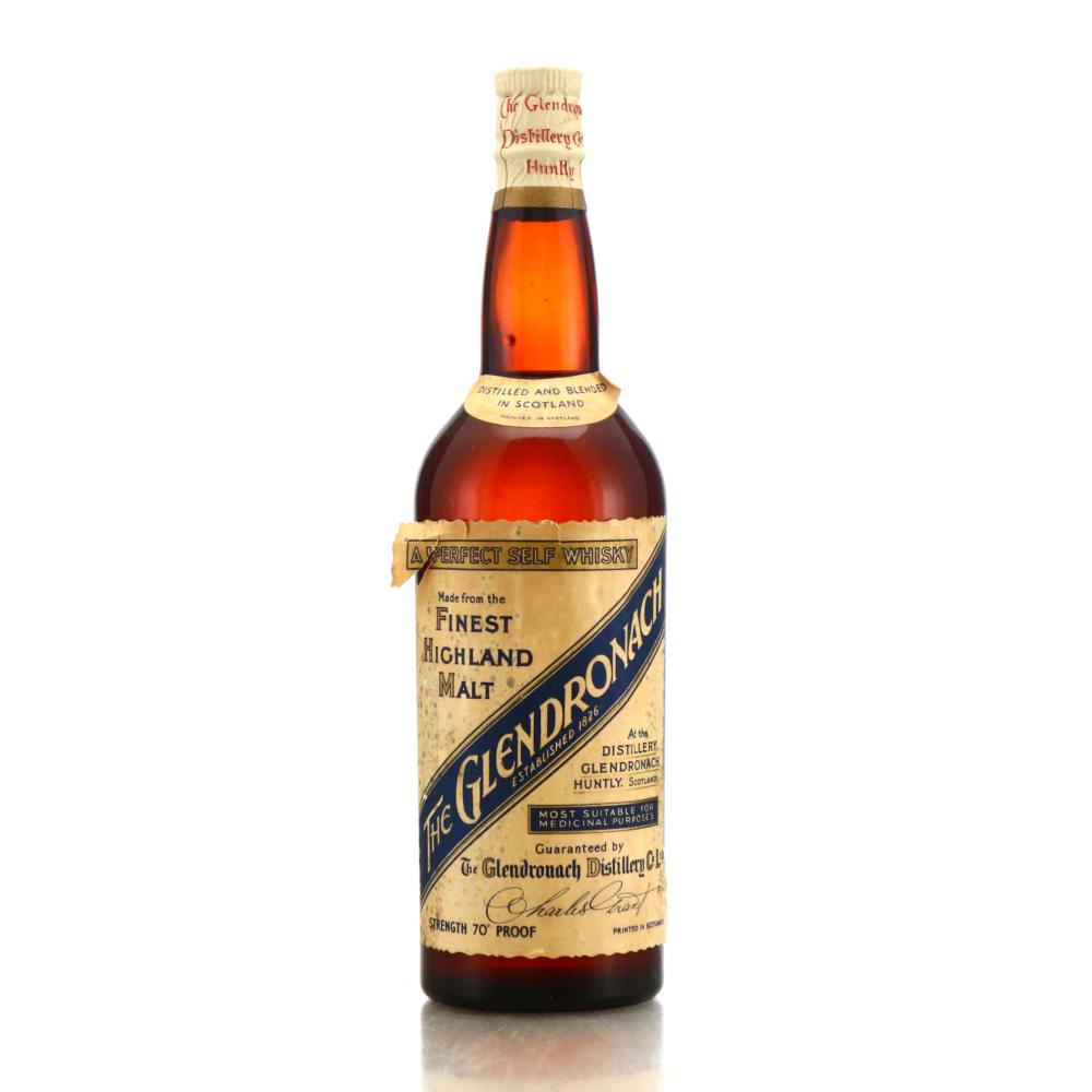 Glendronach Finest Highland Malt 1940s