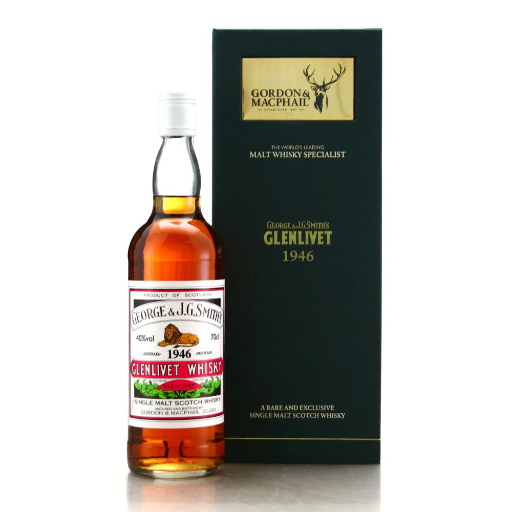Glenlivet 1946 Gordon and MacPhail bottled 1992