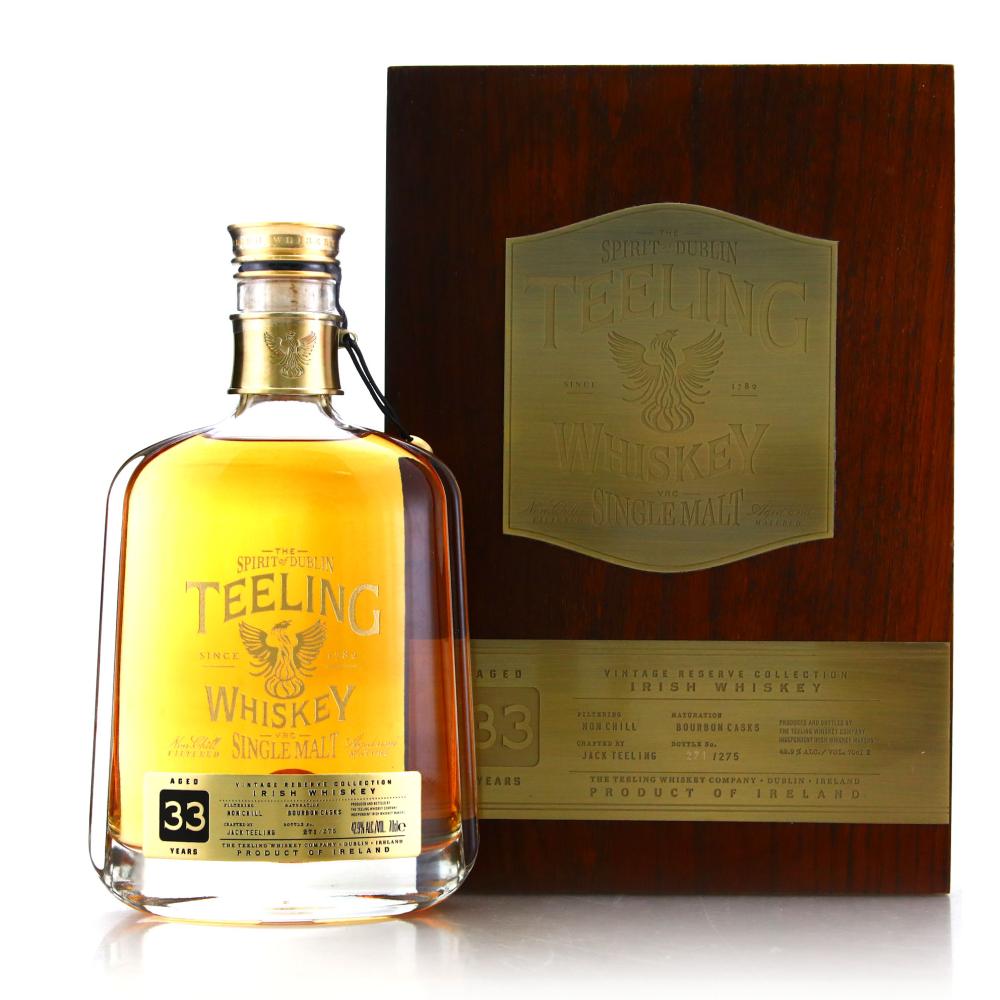 Teeling Whiskey 33 Year Old Vintage Reserve Single Malt