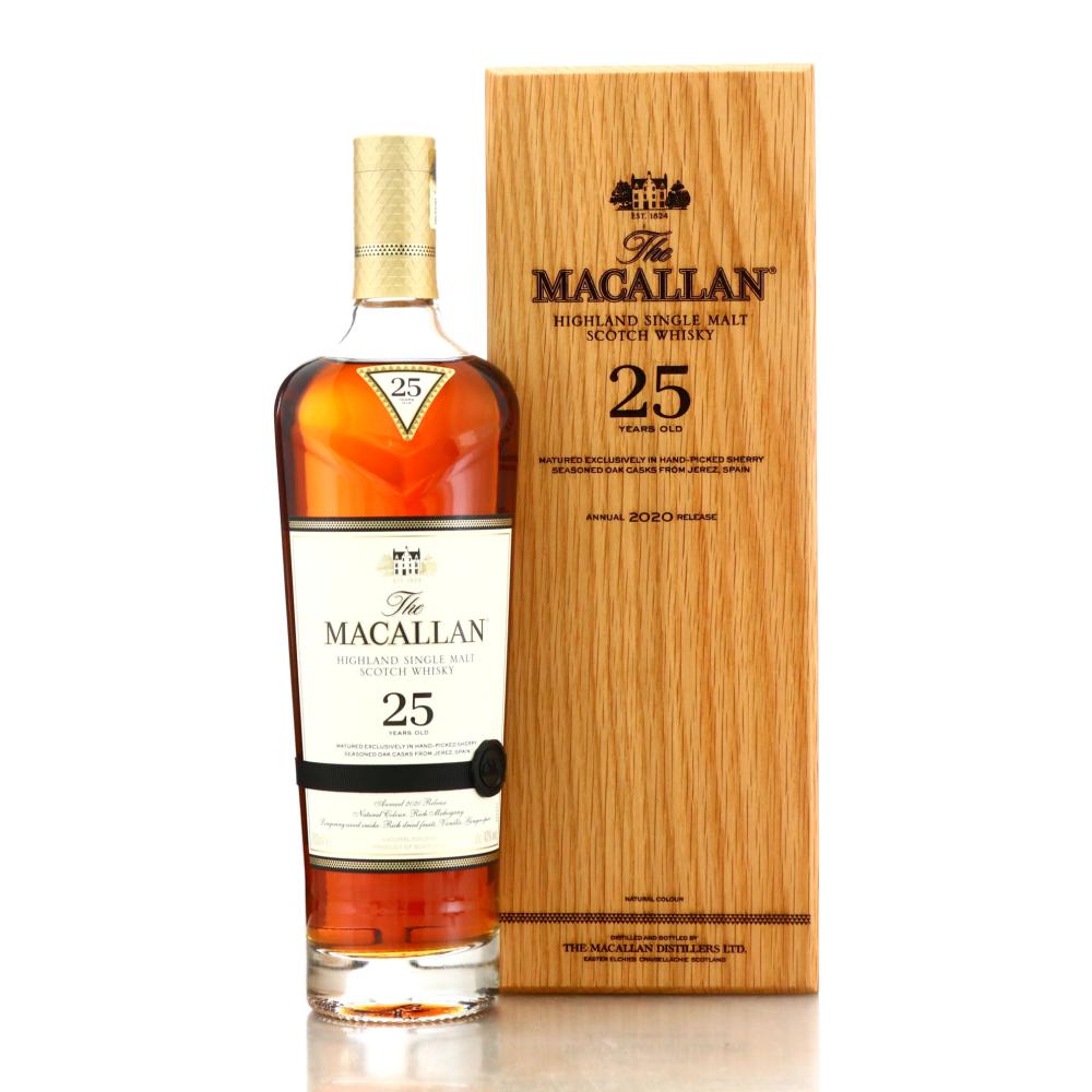 Macallan 25 Year Old Sherry Oak 2020 Release