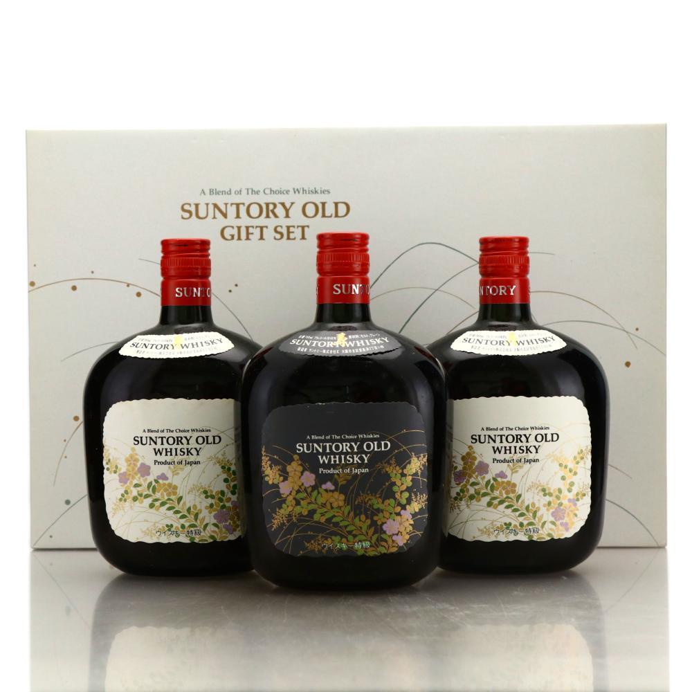 Suntory Old Gift Set 3 x 76cl