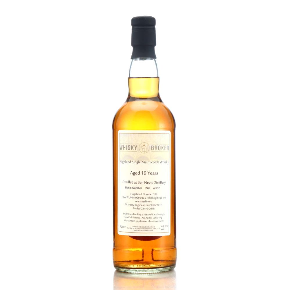 Ben Nevis 1999 Whisky Broker 19 Year Old