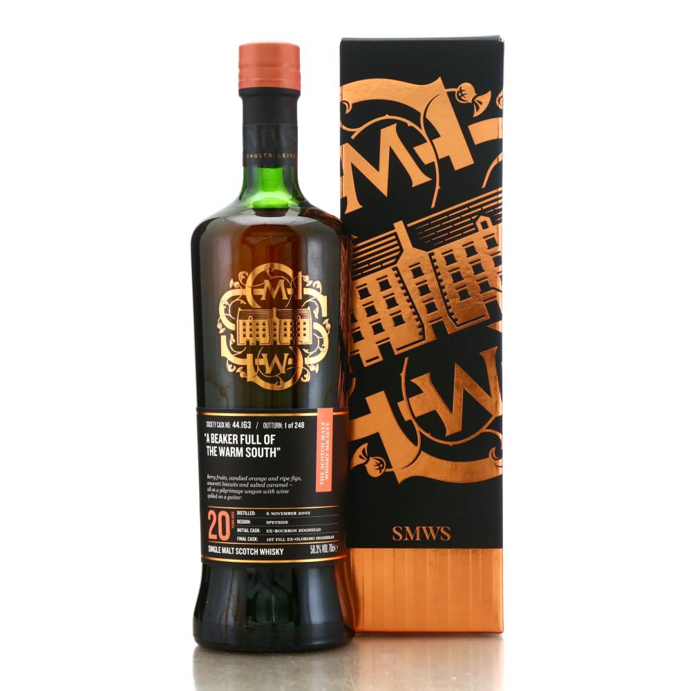 Craigellachie 2002 SMWS 20 Year Old 44.163