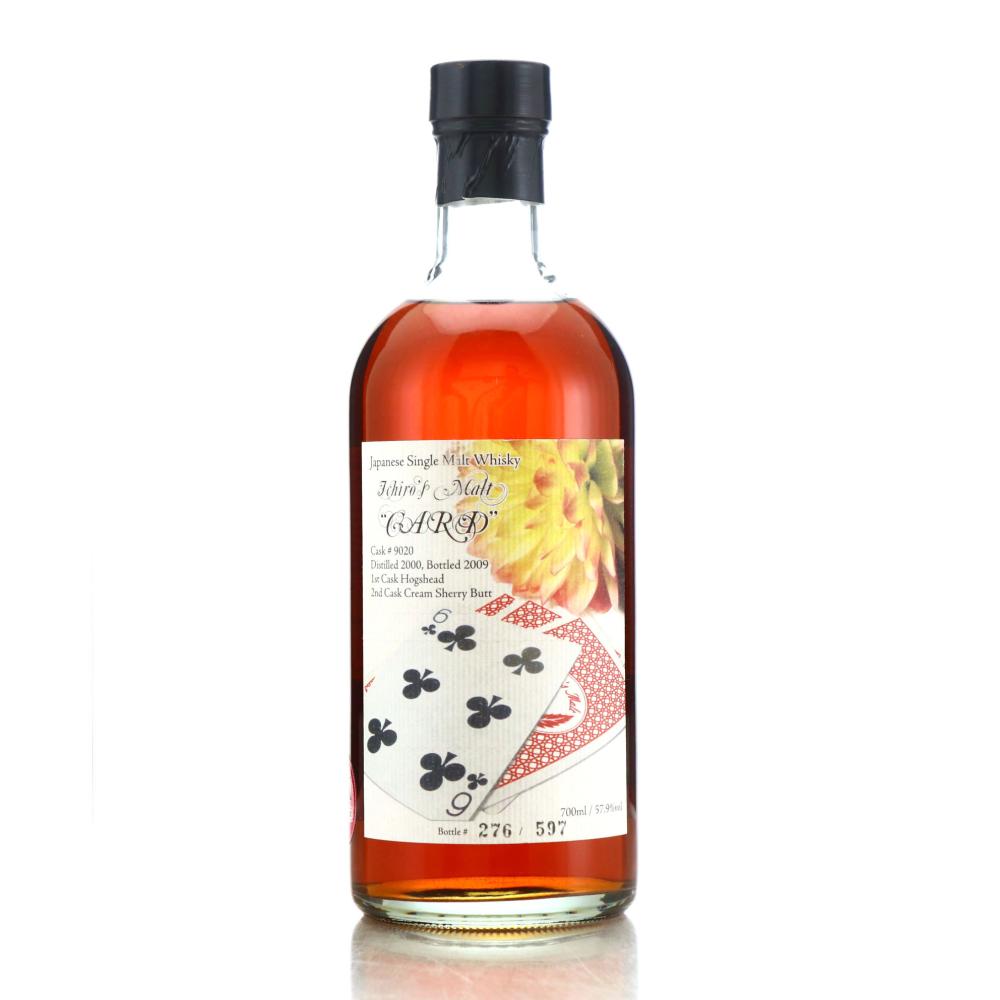 Hanyu 2000 Ichiro's Malt 'Card' #9020 / Six of Clubs