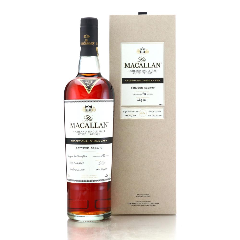 Macallan 2005 Exceptional Cask #5223-10 / 2017 Release