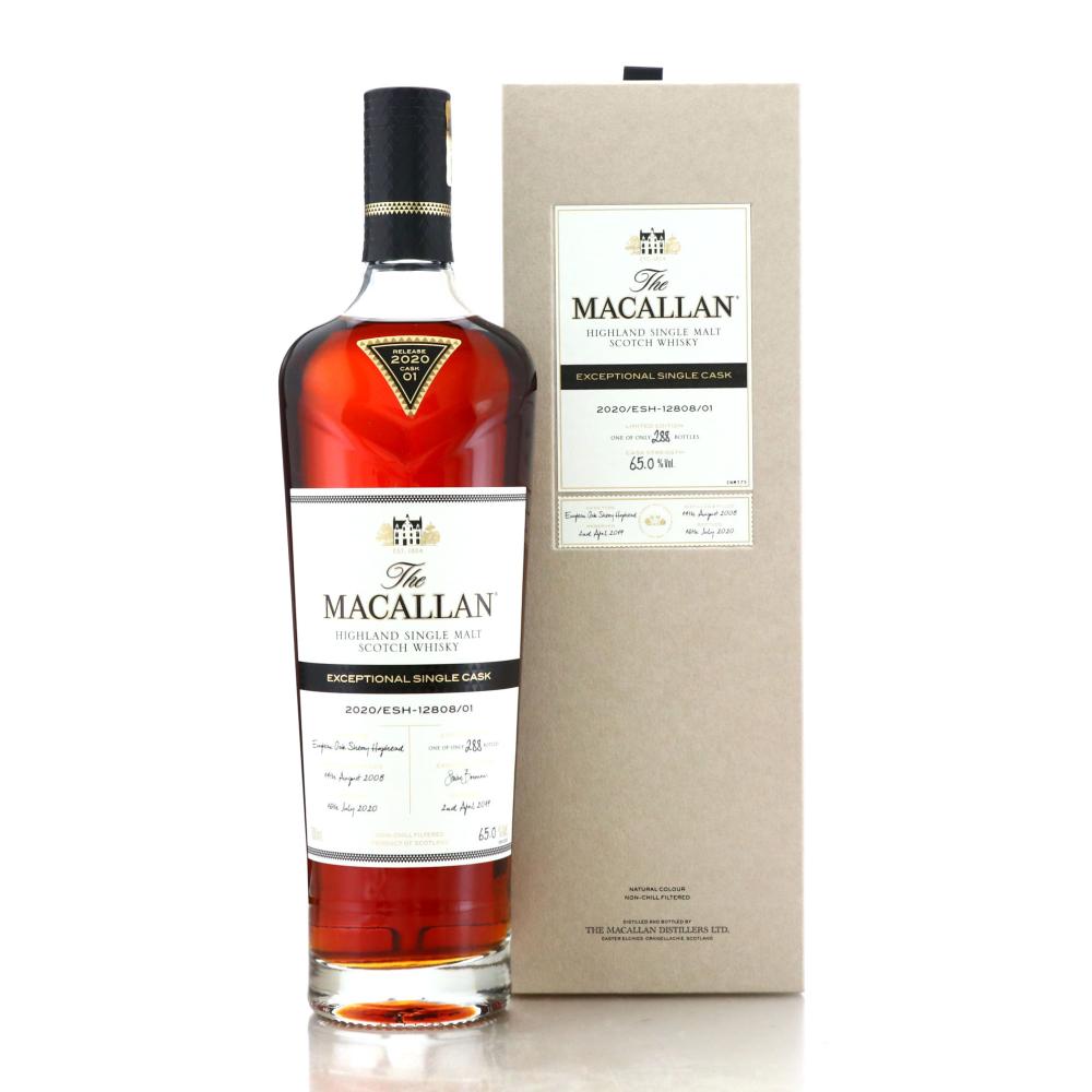 Macallan 2008 Exceptional Cask #12808-01 / 2020 Release