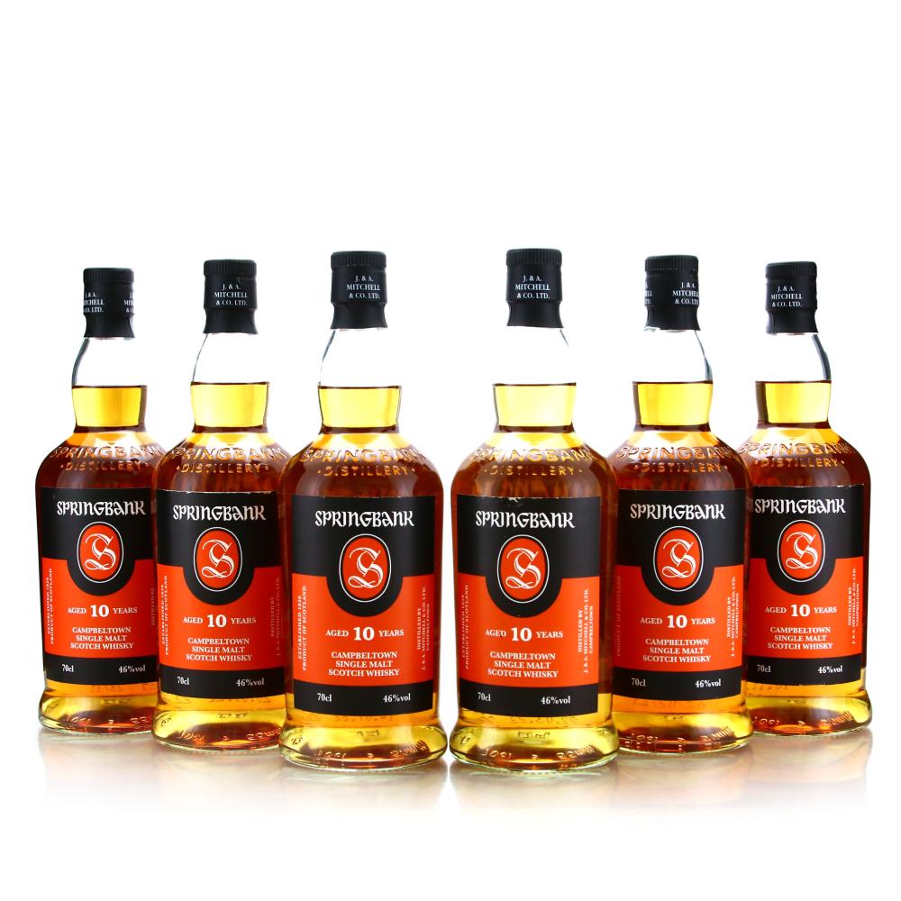 Springbank 10 Year Old 6x70cl