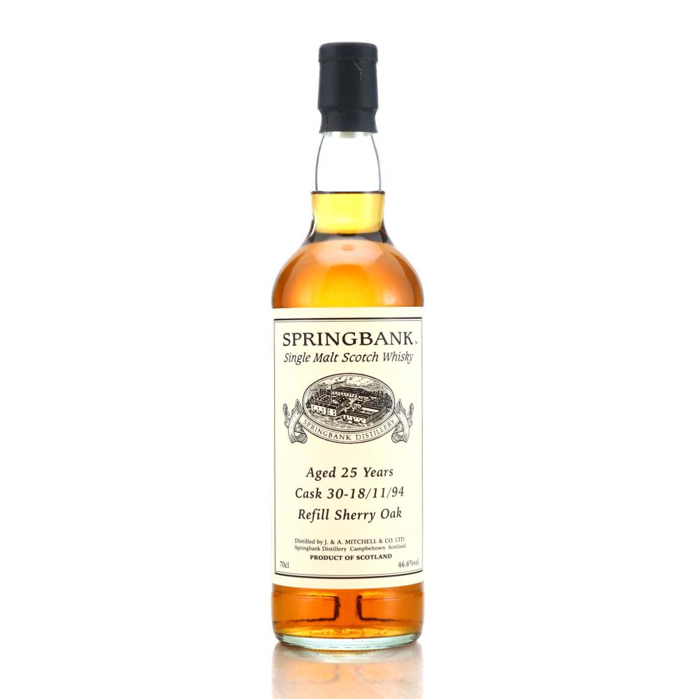 Springbank 1994 Private Sherry Cask 25 Year Old #30
