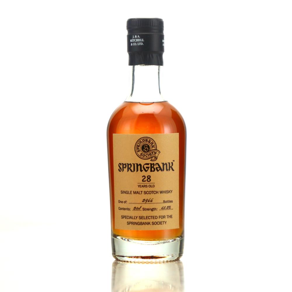 Springbank 28 Year Old Springbank Society 20cl