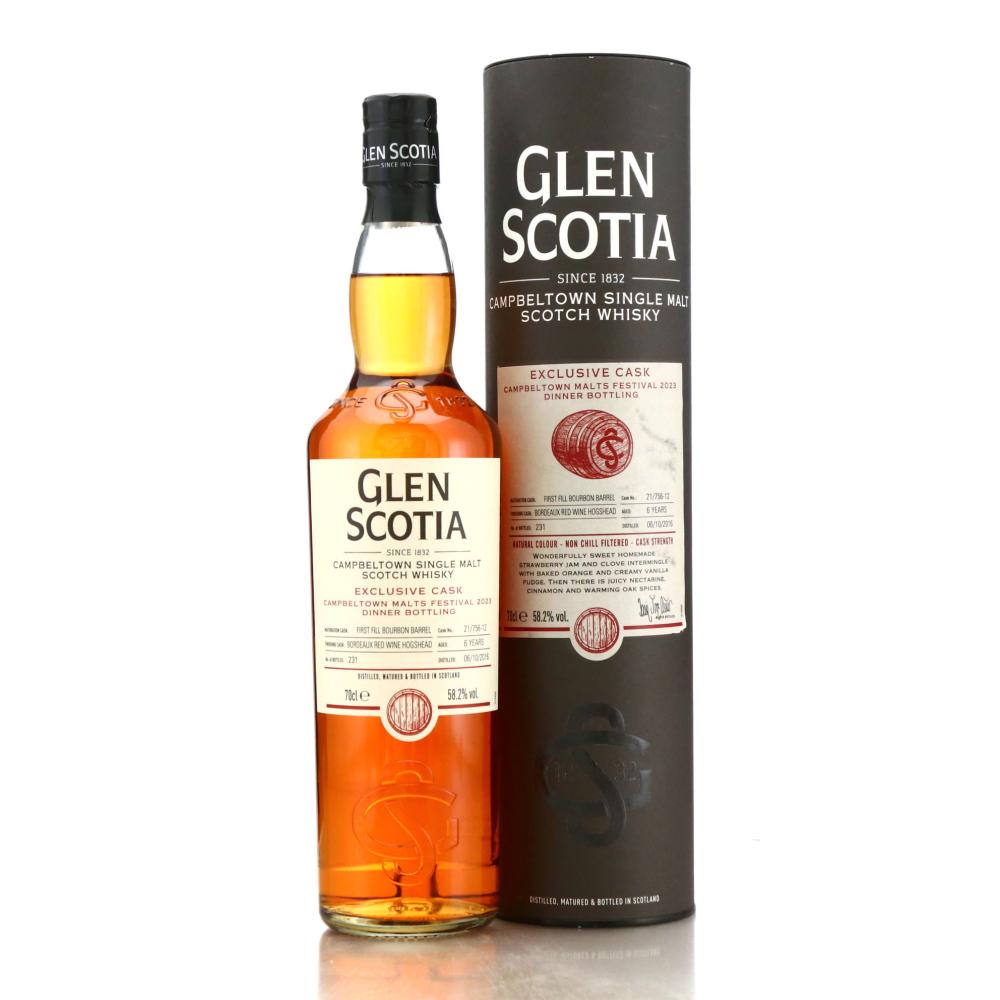 Glen Scotia 6 Year Old Red Wine Finish / Campbeltown Malts Festival 2023