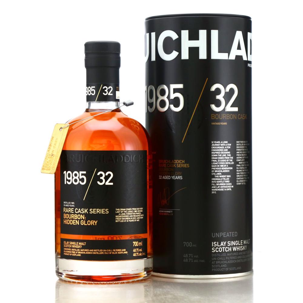 Bruichladdich 1985 Rare Cask Series 32 Year Old / Hidden Glory