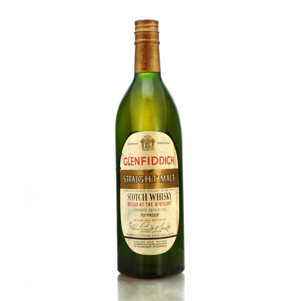 Glenfiddich Straight Malt 1960s