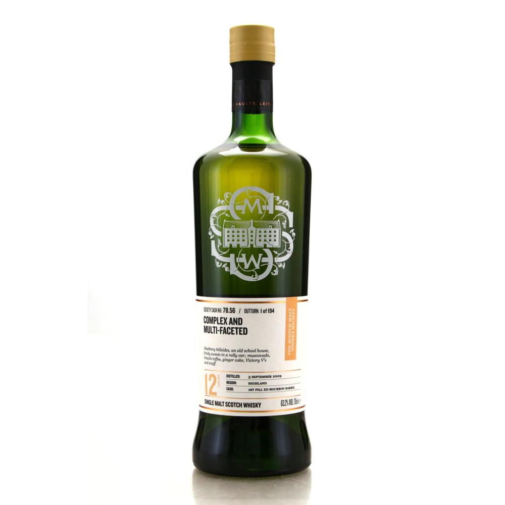 Ben Nevis 2009 SMWS 12 Year Old 78.56
