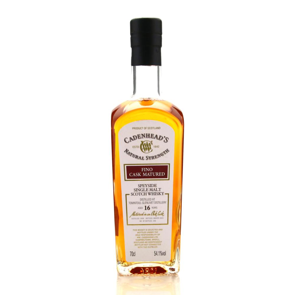 Tomintoul 2006 Cadenhead's 16 Year Old Fino Cask Matured