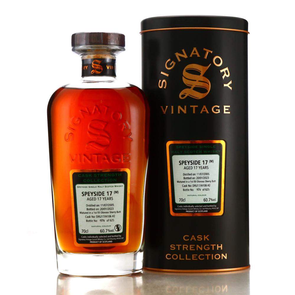 Macallan 'Speyside 17' 2005 Signatory Vintage 17 Year Old Cask Strength #2