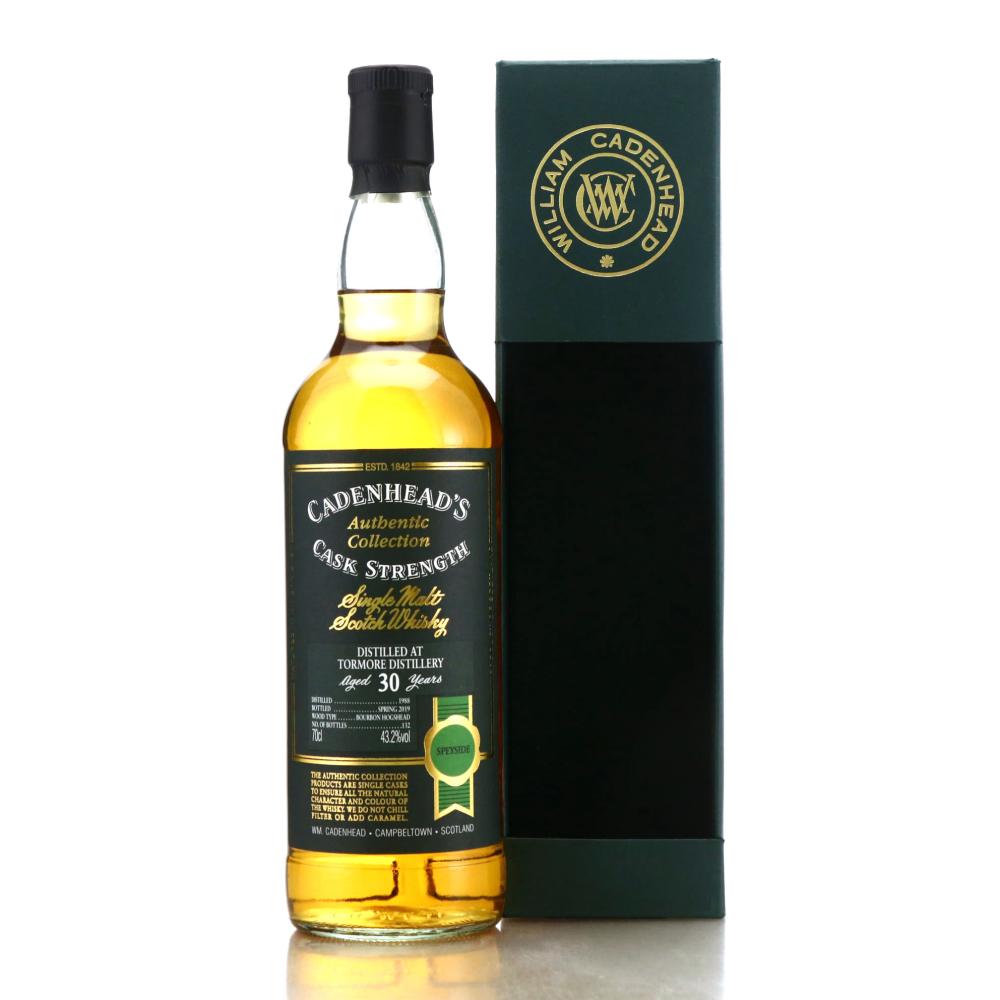 Tormore 1988 Cadenhead's 30 Year Old