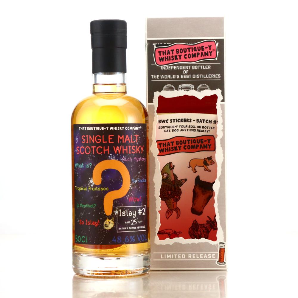 Islay Single Malt No.2 25 Year Old That Boutique-y Whisky Company Batch #3