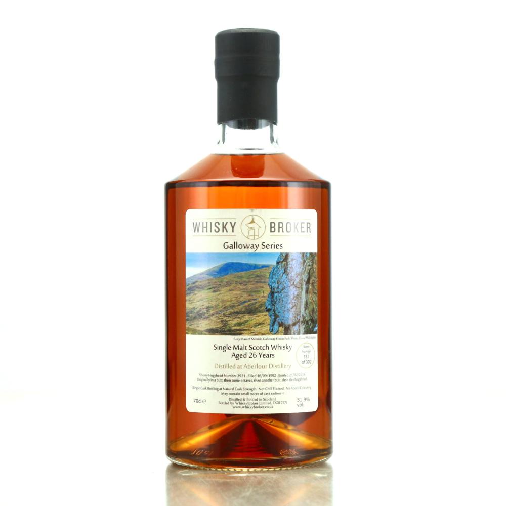 Aberlour 1992 Whisky Broker 26 Year Old / Galloway Series