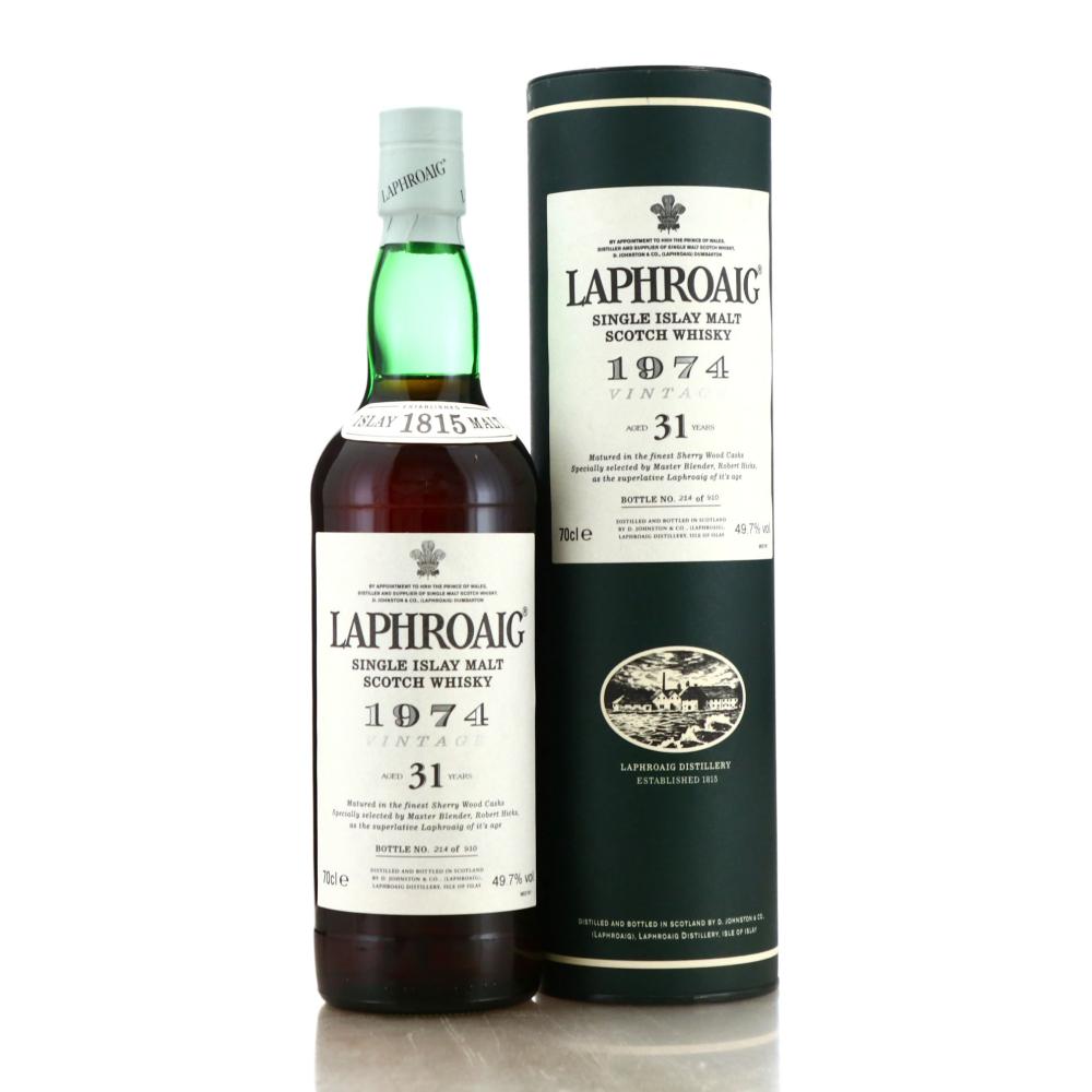 Laphroaig 1974 Sherry Casks 31 Year Old