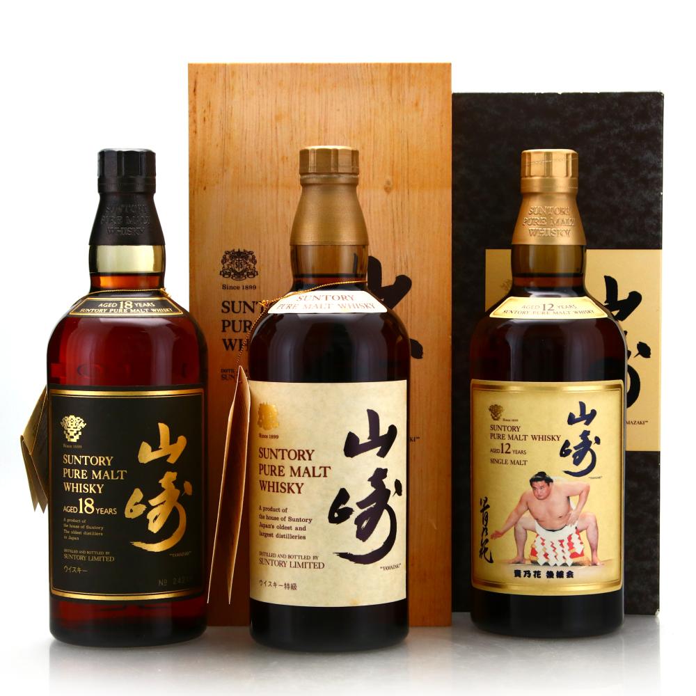 Yamazaki Suntory Pure Malt x 3 