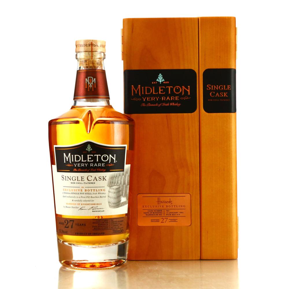 Midleton 1995 Single Bourbon Cask 27 Year Old #987 / Harrods
