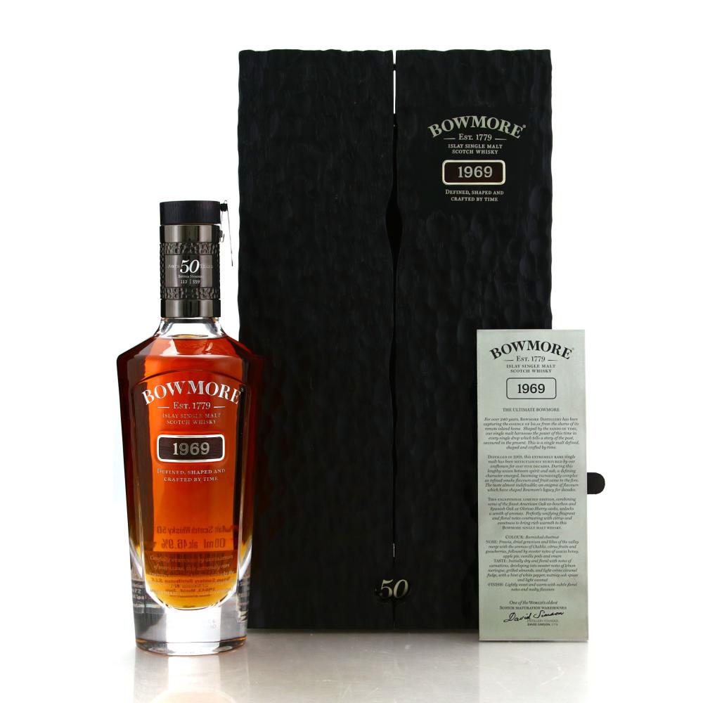 Bowmore 1969 Bourbon and Sherry Cask 50 Year Old