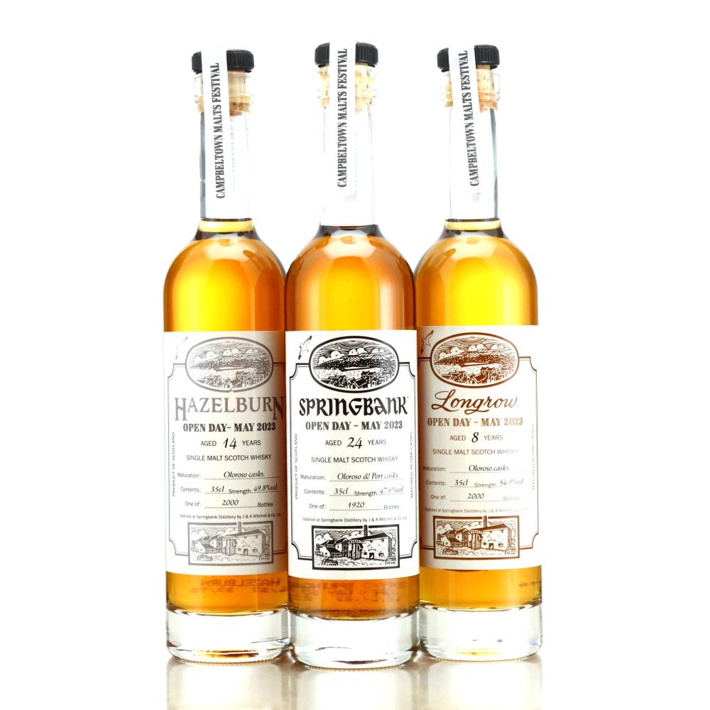 Springbank Open Day Releases 3 x 35cl / Campbeltown Malts Festival 2023