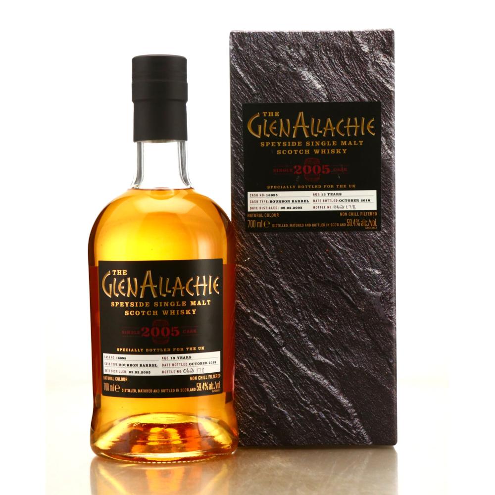 Glenallachie 2005 Single Bourbon Cask 13 Year Old #16095 / UK