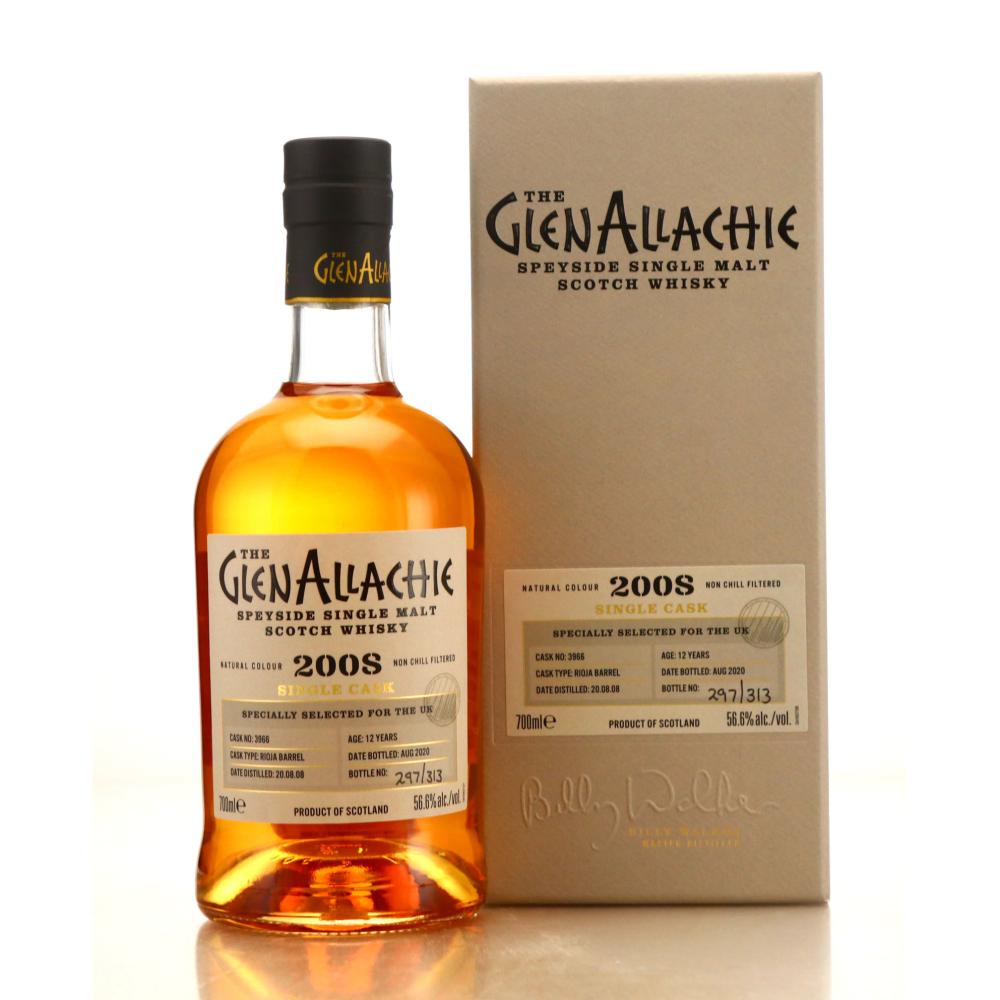 Glenallachie 2008 Single Rioja Cask 12 Year Old #3966 / UK