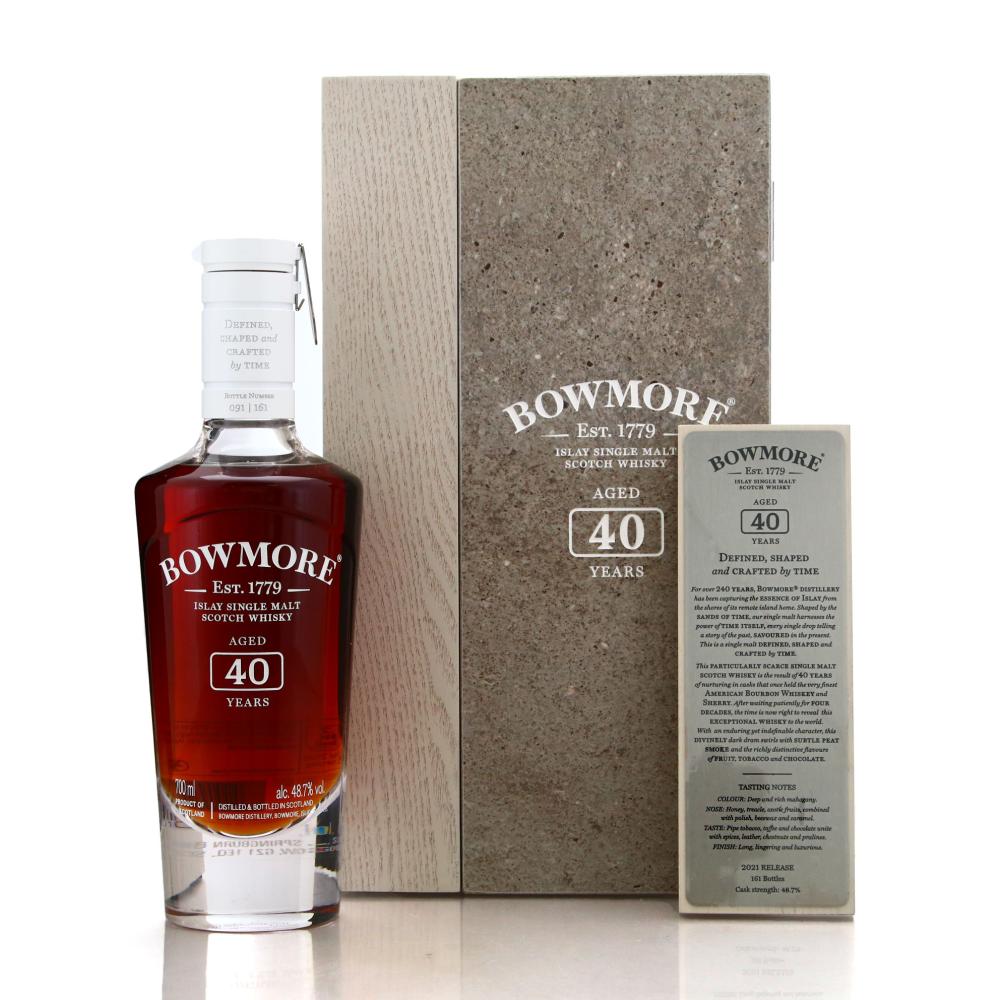 Bowmore 40 Year Old 2021 Release