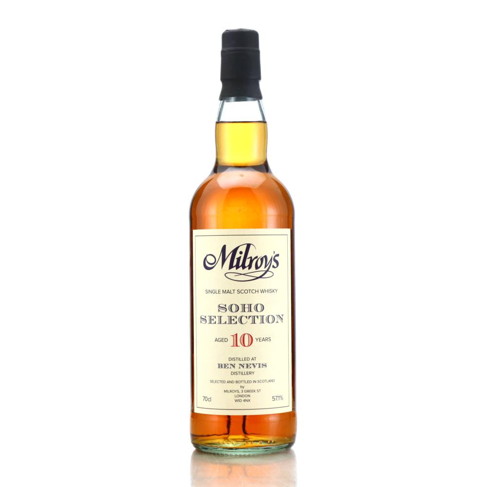 Ben Nevis 2012 Milroy's 10 Year Old Soho Selection